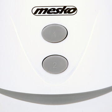 Mesko MS 4060GR, 250W-500W, 2 viteze, capacitate 1L, lame din otel inoxidabil, alb/gri