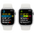 Smartwatch Apple Watch 8 Cell 41mm Alu Silver/White Sport Band