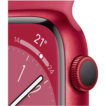 Smartwatch Apple Watch 8 Cell 45mm Alu (PRODUCT)RED/RED Sport Band