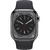 Smartwatch Apple Watch 8 Cell 41mm Steel Graphite/Midnight Sport Band