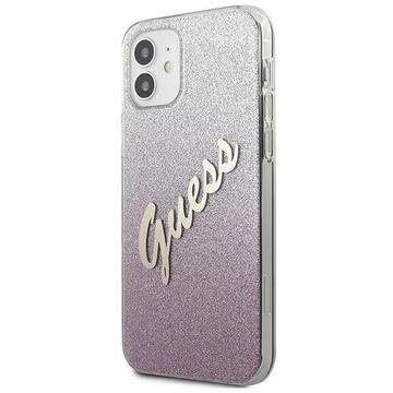 Husa Husa de protectie Guess Vintage Case pentru Iphone 12 Mini, Roz