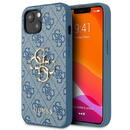 Husa Husa de protectie Guess 4G Metal Logo pentru Iphone 13 Mini, Albastru
