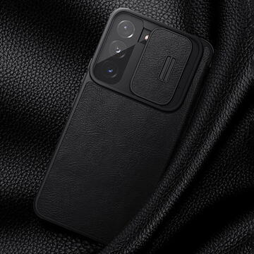 Husa Nillkin Qin Leather Pro case for SAMSUNG S22 (black)