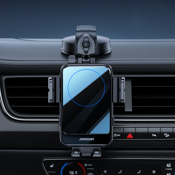 Joyroom JR-ZS219 Car Dashboard Holder with Qi Induction Charger (Black)