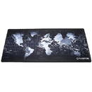 Mousepad Floston World harta lumii, margini cusute, 900 x 400 x 3mm