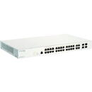 Switch D-Link DBS-2000-28MP, 28 porturi, PoE+