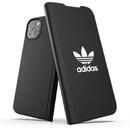 Husa Husa adidas OR Booklet Case BASIC FW21 for iPhone 13, black/white - 47086