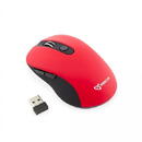 Mouse SBOX WM-911U, 6D optic, 1600 DPI, rosu/negru