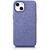 Husa iCarer Husa Capac Spate Piele, Compatibila cu MagSafe Light Purple Mov APPLE iPhone 14