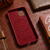 Husa iCarer Husa Capac Spate Piele, Compatibila cu MagSafe Rosu APPLE iPhone 14
