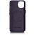 Husa iCarer Husa Capac Spate Piele, Compatibila cu MagSafe Dark Purple Mov APPLE iPhone 14