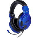 Casti Stereo gaming headset BigBen SETV3, PS4, blue (PS4OFHEADSETV3BLUE)
