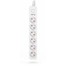 Prelungitor HSK DATA Kerg M02409 6 Earthed sockets  - 1,5m power strip with 3x1,5mm2 cable, 16A