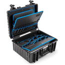 B&W tool case Jet 6000 Pockets 117.18/PG (black, with gas pressure springs)