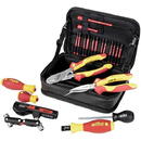 Wiha Wallbox installation tool set (red/yellow, 23 pieces, incl. functional bag)