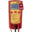 Wiha Digital multimeter 45218, up to 600 V AC, CAT IV, measuring device (red/yellow)