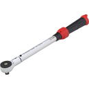 VIGOR Torque wrench V3898, 1/2  (black/red, reversible ratchet, 20 - 120Nm)