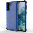 Husa Hurtel Honeycomb Case armor cover with TPU Bumper for Samsung Galaxy S21+ 5G (S21 Plus 5G) blue