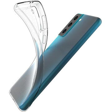 Husa Hurtel Ultra Clear 0.5mm Case Gel TPU Cover for Samsung Galaxy S21+ 5G (S21 Plus 5G) transparent