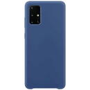 Husa Hurtel Silicone Case Soft Flexible Rubber Cover for Samsung Galaxy S21+ 5G (S21 Plus 5G) dark blue