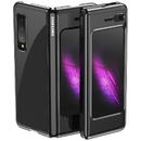 Husa Hurtel Plating Case hard case Electroplating frame Cover for Samsung Galaxy Fold black