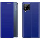 Husa Hurtel Sleep Case Bookcase Type Case with Smart Window for Samsung Galaxy A22 4G blue