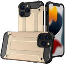 Husa Hurtel Hybrid Armor Case Tough Rugged Cover for iPhone 13 Pro golden