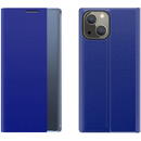 Husa Hurtel Sleep Case Bookcase Type Case with Smart Window for iPhone 13 mini blue