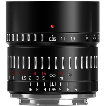 Obiectiv foto DSLR Obiectiv TTArtisan 50mm F0.95 Negru pentru Nikon Z