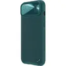 Husa Nillkin Husa Capac Spate CamShield S Piele cu Protectie Camera Verde APPLE Iphone 14 Plus
