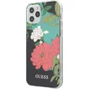 Husa Guess Husa Capac Spate Flower Collection Negru APPLE Iphone 12 Pro Max
