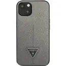 Husa Guess Husa Capac Spate Saffiano Triangle Logo Argintiu APPLE Iphone 14 Plus