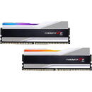 Memorie G.Skill Trident Z5 RGB XMP 3.0 Silver 32GB, DDR5-7600Mhz, CL36, Dual Channel