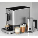 Espressor Pachet Espressor automat  Studio Casa DIVA DE LUXE, cafea boabe, 1.1 l, 1470W,  19Bar,inox +Aparat Spumat Lapte