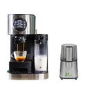 Espressor Pachet Espressor Cafea Studio Casa, Sc509 Barista Latte, 15Bar, Cu Rezervor Lapte + Rasnita Del Caffe Grind Master, 220W, 60G