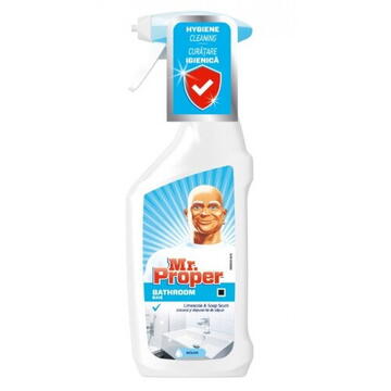 Solutie pentru curatat baie Mr Proper Antibacterian 750 ml