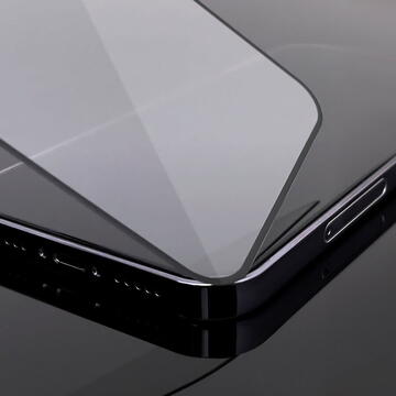 Wozinsky 2x Full Glue Tempered Glass Samsung Galaxy S23+ 9H Full Screen Tempered Glass with Black Frame