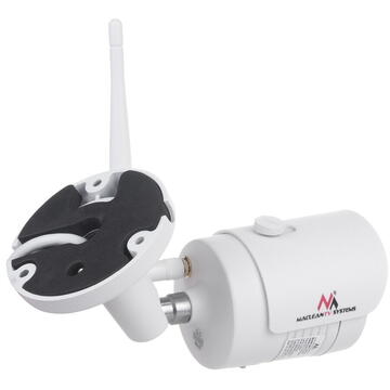 Camera de supraveghere MACLEAN MCTV-516 WiFi IP IPC, MCTV-516, infrarosu, alba