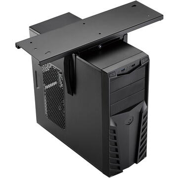Suport monitor Suport computer Maclean, reglabil, max. 10 kg, negru, MC-885B