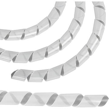 MACLEAN Mascare, (8,7*10mm), 3m, spirală transparentă, MCTV-685T