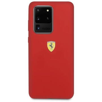 Husa Ferrari Hardcase FESSIHCS69RE S20 Ultra G988 red/red Silicone
