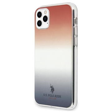 Husa U.S. Polo Assn. US Polo USHCN58TRDGRB iPhone 11 Pro czerwono-niebieski/blue&red Gradient Pattern Collection