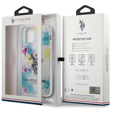 Husa U.S. Polo Assn. US Polo USHCP12LPCUSML iPhone 12 Pro Max 6,7" multicolor Tie & Dye Collection