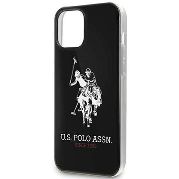 Husa U.S. Polo Assn. US Polo USHCP12LTPUHRBK iPhone 12 Pro Max 6,7" Negru/black Shiny Big Logo