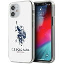Husa U.S. Polo Assn. US Polo USHCP12STPUHRWH iPhone 12 mini 5,4" biały/white Shiny Big Logo