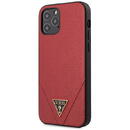 Husa Guess GUHCP12LVSATMLRE iPhone 12 Pro Max 6.7&quot; red/red hardcase Saffiano