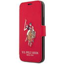 Husa U.S. Polo Assn. US Polo USFLBKP12LPUGFLRE iPhone 12 Pro Max 6,7" czerwony/red book Polo Embroidery Collection
