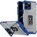 Husa Hurtel Crystal Ring Case Kickstand Tough Rugged Cover for iPhone 11 Pro blue