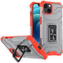 Husa Hurtel Crystal Ring Case Kickstand Tough Rugged Cover for iPhone 12 red