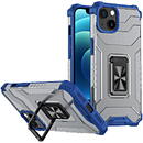 Husa Hurtel Crystal Ring Case Kickstand Tough Rugged Cover for iPhone 13 mini blue